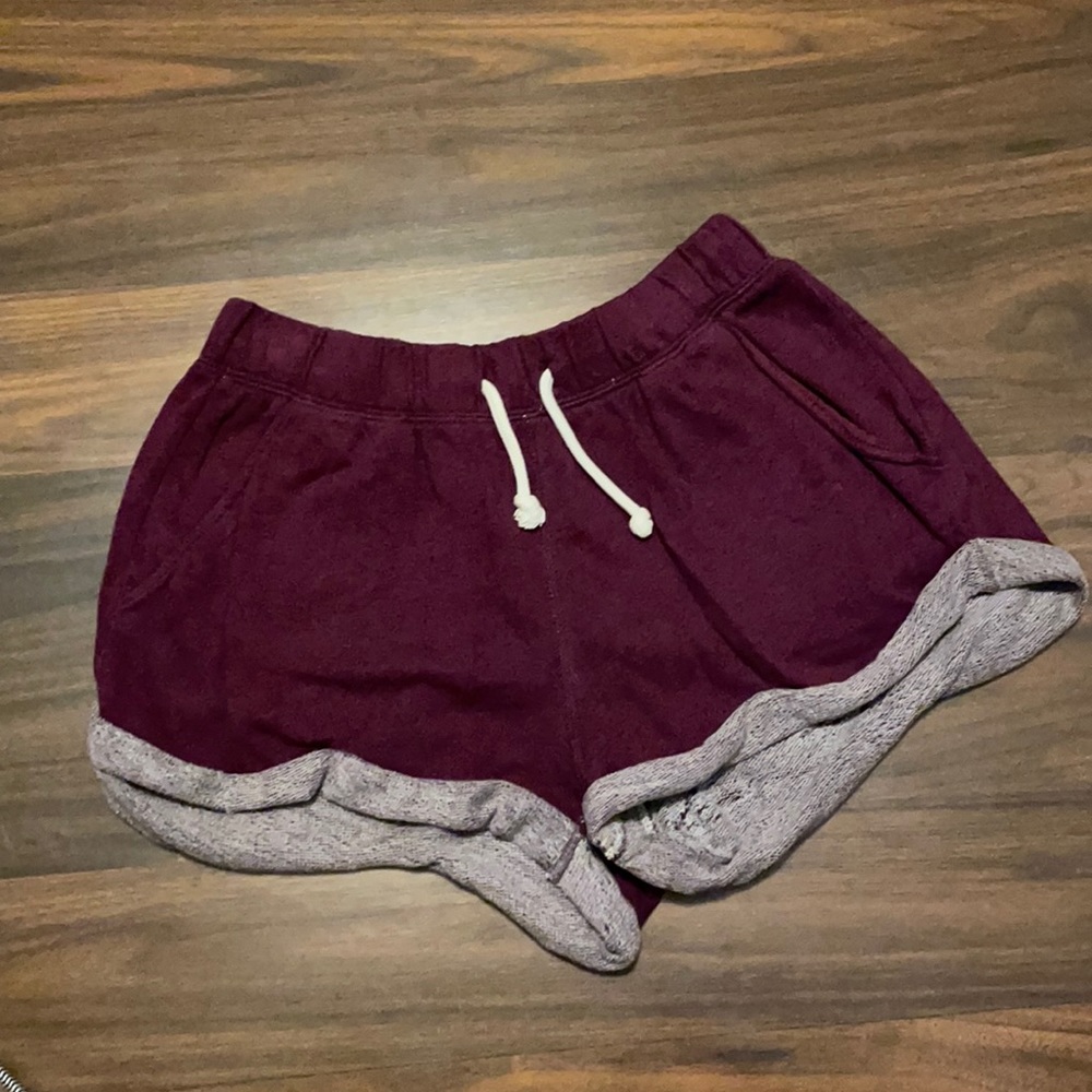 XS purple Divided sweat-shorts